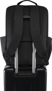 Logo trade liikelahja kuva: Libra 15” GRS-kierrätetty reppu kannettavalle 15 l