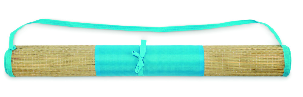 Logo trade mainoslahja kuva: Luonnonvärinen olkirantamatto