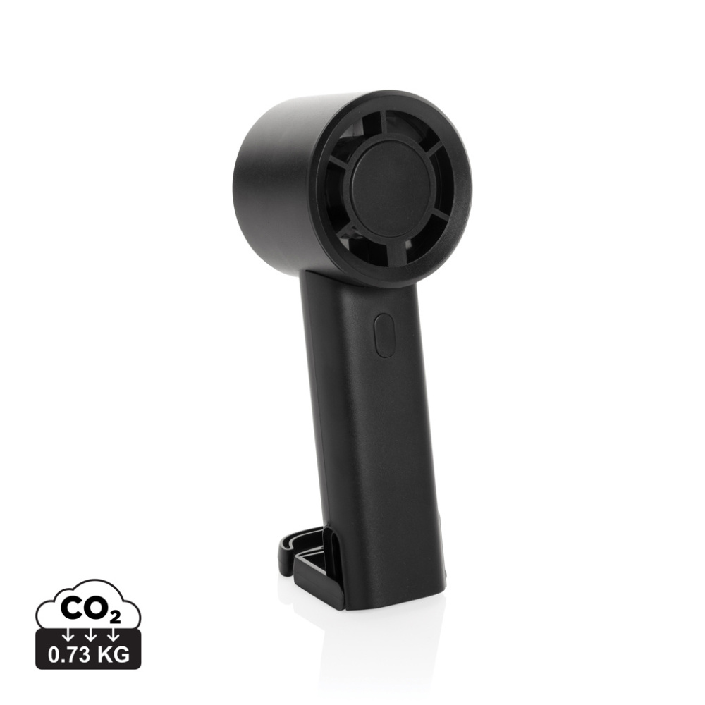 Logo trade mainostuotet tuotekuva: Twist RCS -kierrätysmuovinen ladattava tuuletin