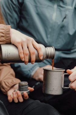 Logotrade liikelahja tuotekuva: Nordic trail-ultrakevyt titaaninen muki 450ml