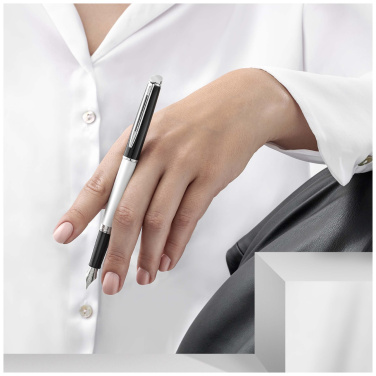 Logotrade dovana nuotrauka: Pusrutulio spalvos blokuojantis rašiklis su paladžio apdaila