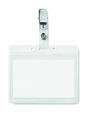 Logotrade verslo dovanos nuotrauka: PVC ženklelio laikiklis