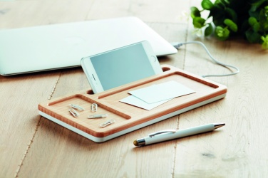 Logotrade firminės dovanos nuotrauka: 5W belaidžio įkrovimo padas  MALABAR