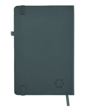 Logotrade reklaminiai produktai nuotrauka: Perdirbtos odos A5 užrašų knygelė