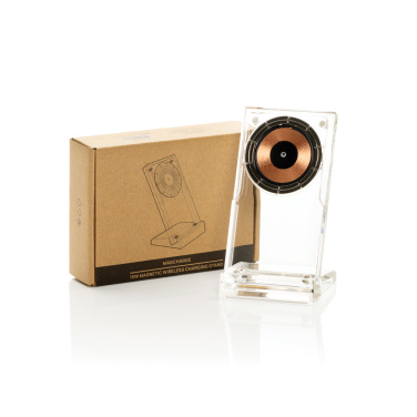 Logotrade firminės dovanos nuotrauka: Magcharge 15W magnetinis belaidžio įkrovimo stovas