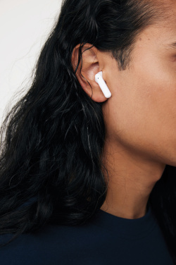 Logotrade firminės dovanos nuotrauka: „Tunevo RCS“ perdirbto plastiko belaidės ausinės