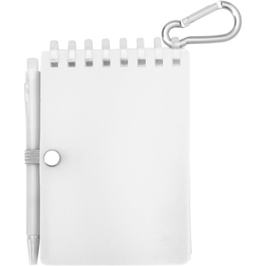 Logotrade dovana nuotrauka: „Lig Mini“ perdirbto lauko užrašų knygelės ir tušinuko rinkinys minkštais viršeliais (juodas rašalas)