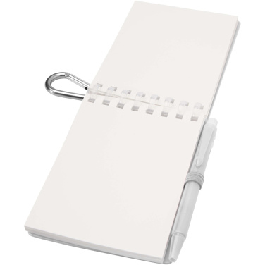 Logotrade verslo dovanos nuotrauka: „Lig Mini“ perdirbto lauko užrašų knygelės ir tušinuko rinkinys minkštais viršeliais (juodas rašalas)