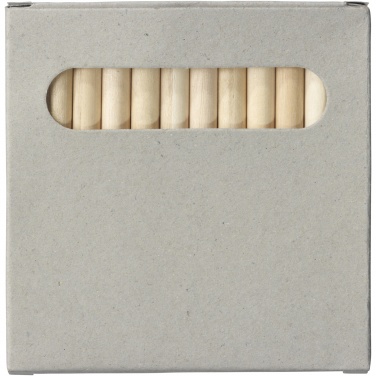 Logotrade Ideja dāvanas foto: Tallin 12-daļīgs krāsainu zīmuļu komplekts