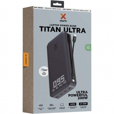 Logotrade biznesa dāvanas foto: Xtorm XB403 Titan Ultra 27 000 mAh 200 W klēpjdatora barošanas bloks