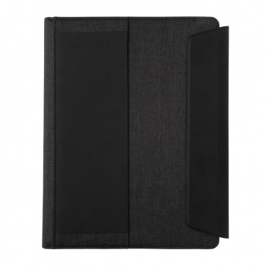 Logotrade korporatīvās dāvanas foto: Fiko 5W bezvadu uzlādes portfelis A4 ar jaudas banku