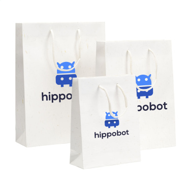 Logotrade dāvanas foto: Leaf It Bag pārstrādāts ar salmu šķiedrām (180 g/m²) S