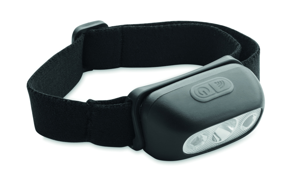 Logotrade Ideja dāvanas foto: Uzlādējams LED lukturis ar galvu