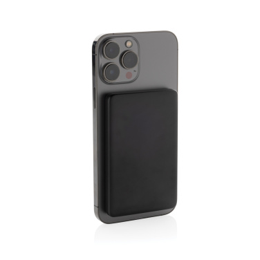 Logotrade ziemassvētku dāvanas foto: Orion RCS pārstrādāta alumīnija 5000 mah 5 W magnētiskā jaudas banka