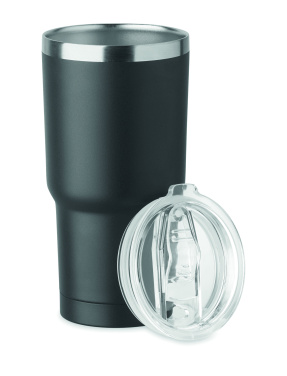 Logotrade biznesa dāvanas foto: Dubultsienu glāze 550ml