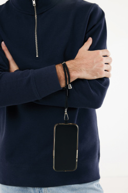 Logotrade logo dāvanas foto: CarryLoop RCS pārstrādāta PET regulējama tālruņa turētāja aproce