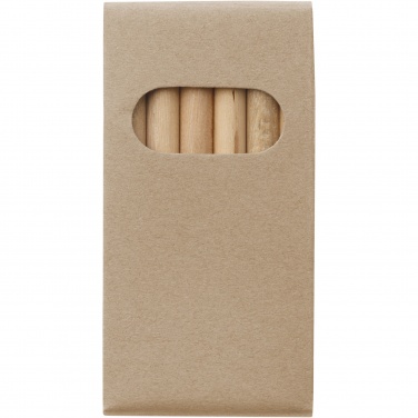 Логотрейд бизнес-подарки картинка: Набор карандашей для раскрашивания Artemaa с 6 предметами