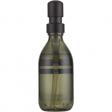 Лого трейд бизнес-подарки фото: Набор Wellmark Discovery с дозатором мыла для рук объемом 200 мл и ароматизированной свечой 150 г с ароматом темного янтаря