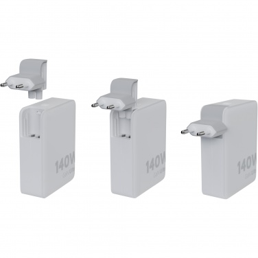 Логотрейд pекламные продукты картинка: Xtorm XVC2140 GaN Ultra дорожное зарядное устройство мощностью 140 Вт с кабелем USB-C PD мощностью 240 Вт