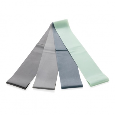 Логотрейд pекламные cувениры картинка: 4 шт. эластичных фитнес-лент в чехле