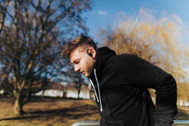 Логотрейд pекламные подарки картинка: Urban Vitamin Glendale RCS пластиковые воздухопроводящие наушники