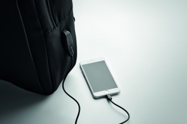 Лого трейд бизнес-подарки фото: Рюкзак для ноутбука RPET 300D