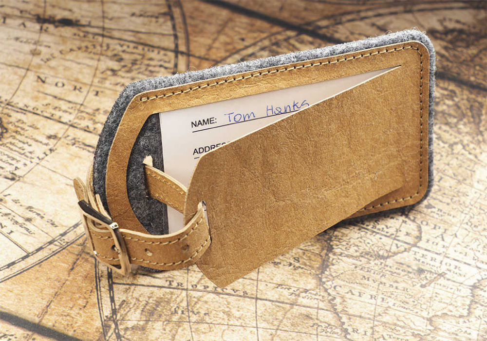 Логотрейд pекламные продукты картинка: Бирка для багажа 1155140