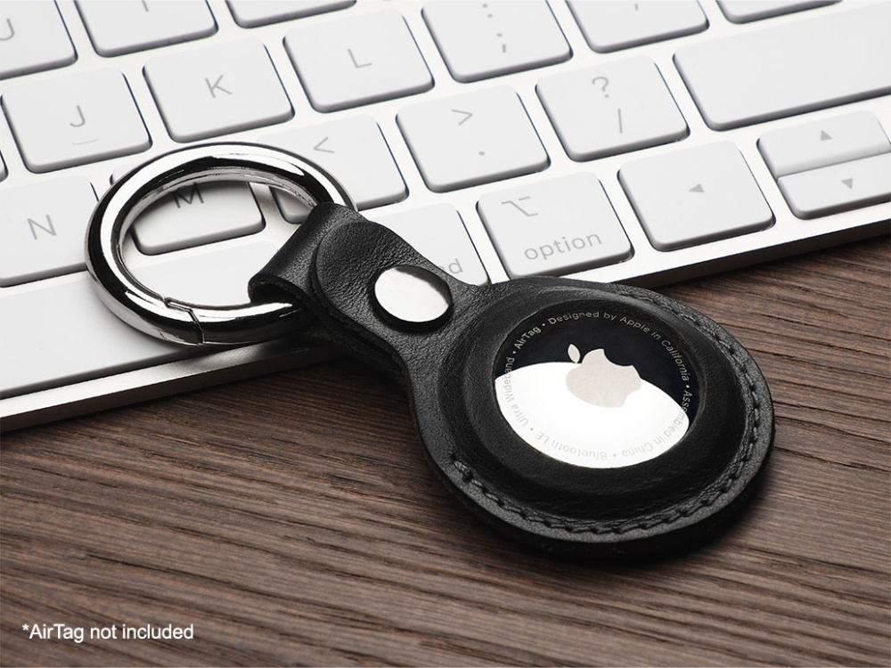 Лого трейд pекламные подарки фото: Брелок с держателем для AirTag 1914141