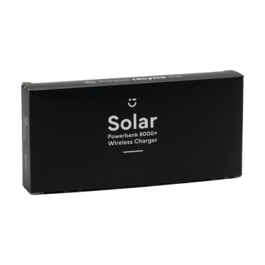 Лого трейд pекламные продукты фото: Беспроводное зарядное устройство Solar Powerbank 8000+