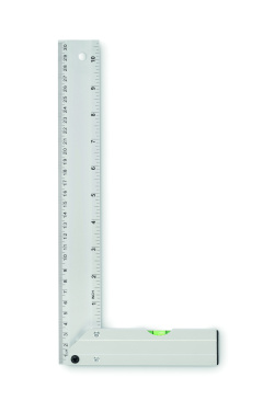 Лого трейд pекламные подарки фото: Aluminium level ruler 30 cm
