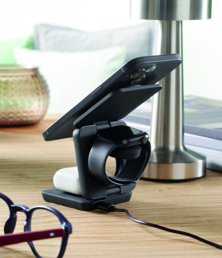 Лого трейд pекламные подарки фото: 3in1 foldable charging station