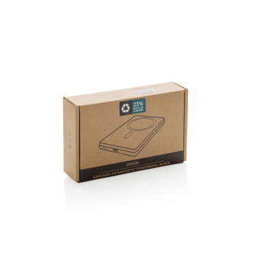 Лого трейд pекламные подарки фото: Orion RCS переработанный алюминиевый магнитный внешний аккумулятор 5000 мАч 5 Вт