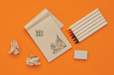 Лого трейд pекламные продукты фото: Набор цветных карандашей Micki GRS infinity из 6 предметов с блокнотом