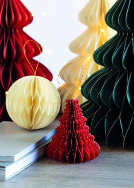 Логотрейд бизнес-подарки картинка: Christmas paper tree hanger