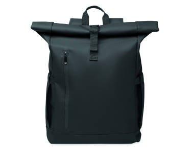 Логотрейд pекламные подарки картинка: Rolltop laptop rucksack 600D