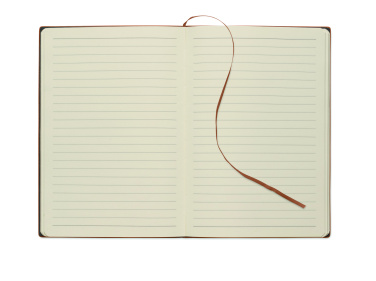 Лого трейд бизнес-подарки фото: A5 notebook in smokey PU