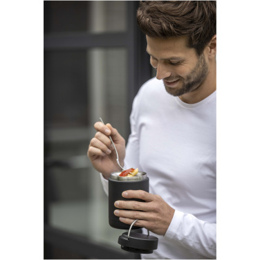 Логотрейд pекламные подарки картинка: Герметичный пищевой контейнер Doveron объемом 500 мл из переработанной нержавеющей стали