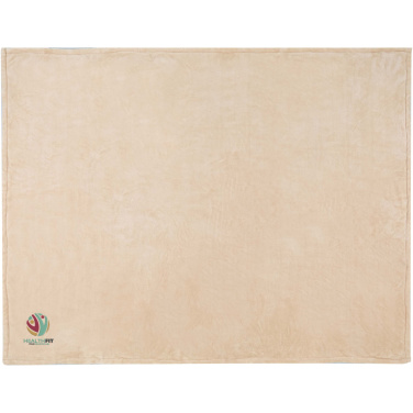 Логотрейд pекламные подарки картинка: Ashen одеяло из переработанного шерпа GRS