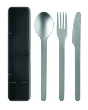 Лого трейд pекламные cувениры фото: Stainless steel cutlery set
