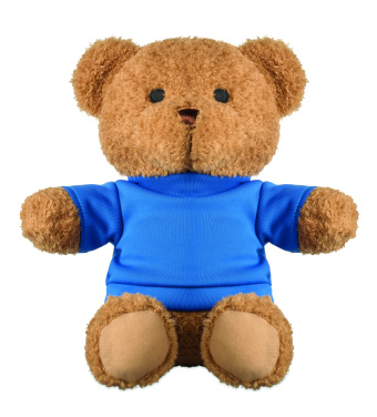 Логотрейд бизнес-подарки картинка: Teddy bear with t-shirt 23 cm