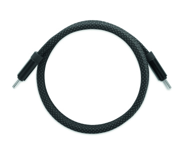 Логотрейд pекламные продукты картинка: Braided magnetic cable in RPET