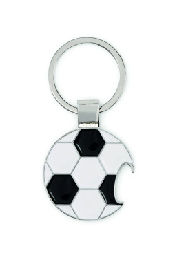 Логотрейд pекламные продукты картинка: Football keyring with opener