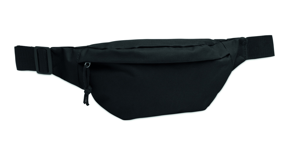 Лого трейд бизнес-подарки фото: Waist bag in 600D RPET