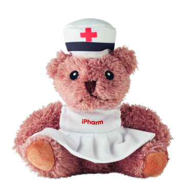 Лого трейд бизнес-подарки фото: Teddy bear plush nurse