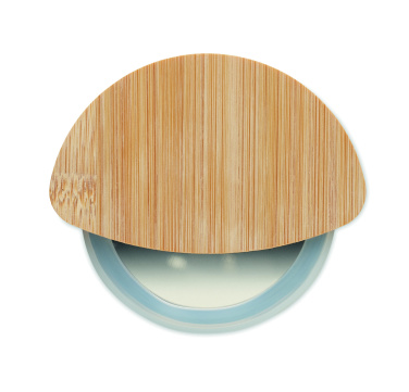 Логотрейд pекламные продукты картинка: Round bamboo pizza cutter