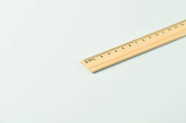 Лого трейд pекламные cувениры фото: Wooden ruler 20cm