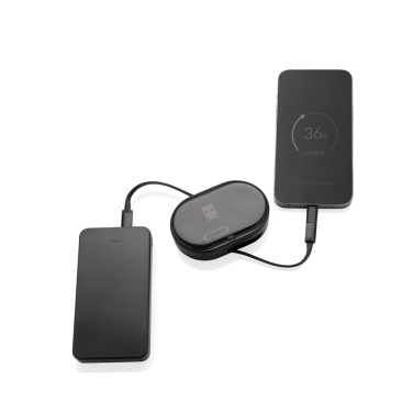 Логотрейд pекламные cувениры картинка: Многофункциональный зарядный комплект Chargevix RCS rplastic мощностью 60 Вт.