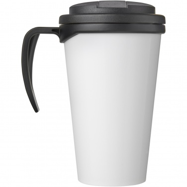 Logotrade reklamprodukter bild: Brite-Americano® Grande 350 ml mugg med spillsäkert lock