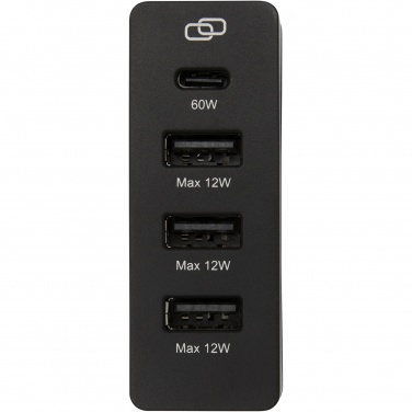 Logotrade kampanjprodukter bild: ADAPT 72 W PD-laddningsstation i återvunnen plast