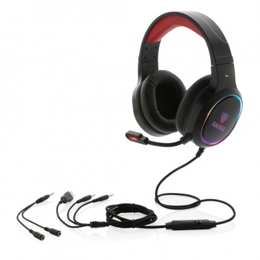 Logotrade presentreklam bild: RGB gaming headset